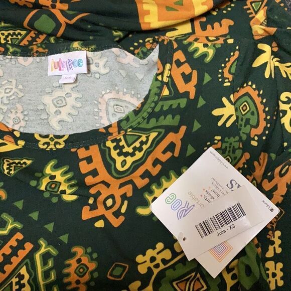 LULAROE NEW JULIA DRESS XS - Picture 2 of 2